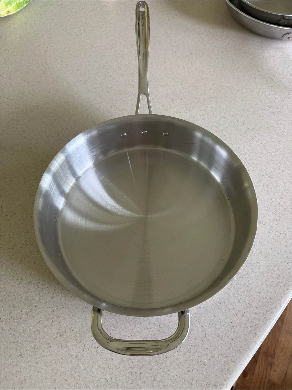 Calphalon Stainless Steel Frying Pan - Silver Finish 10” 3 qt